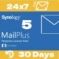 Synology MailPlus License_24x7_30D_Return_MP05_Yellow MailPlus License 5 Accounts Pack