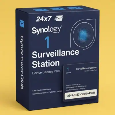 Synology Surveillance Station 4ライセンス Synology DEVICE-LICENSE-PACK4 [Surveillance Device License Pack