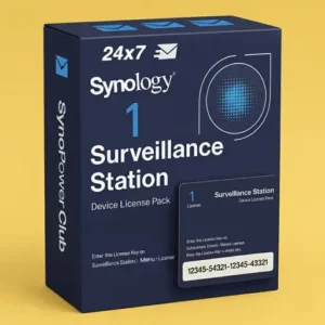Synology カメラライセンス 1 パック – SynoPower Club